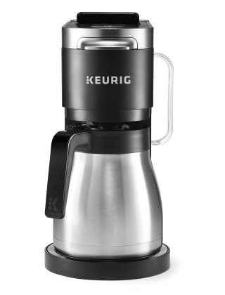 Keurig K-Duo Plus Coffee Maker, with Single Serve K-Cup Pod and 12 Cup Carafe Brewer, Black