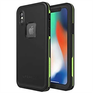 Lifeproof FR? SERIES Waterproof Case for iPhone Xs - Retail Packaging - ASPHALT (BLACK/DARK GREY)