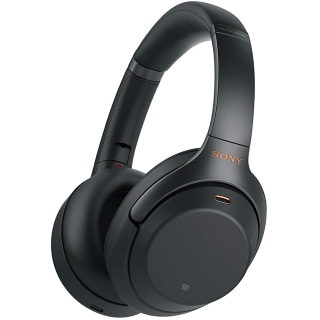 Sony Noise Cancelling Headphones WH1000XM3: Wireless Bluetooth Over the Ear Headphones with Mic and Alexa voice control - Industry Leading Active Noise Cancellation - Black