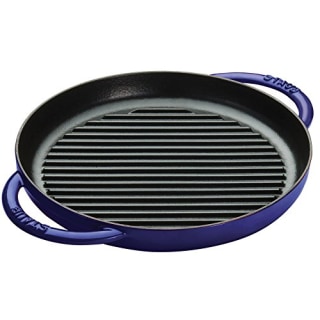 Staub Round Double Handle Pure Grill - Dark Blue - 10 (12012691)