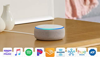 Echo Dot (3rd Gen) - Smart speaker with Alexa - Sandstone