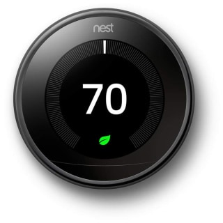 Google Nest Learning Thermostat - 3rd Generation - Mirror Black