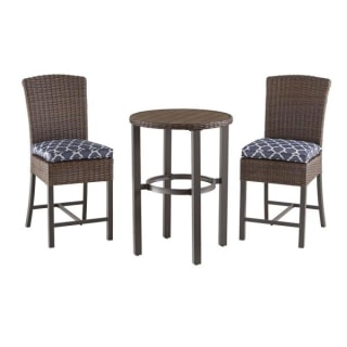 Hampton Bay 3-Piece Outdoor Patio Dining Set