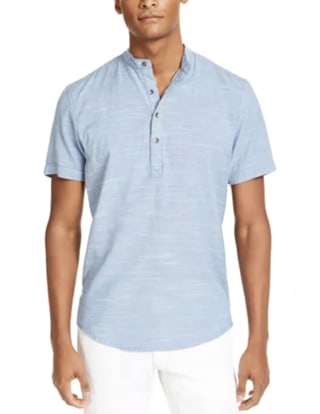 INC Men's Short Sleeve Shirt