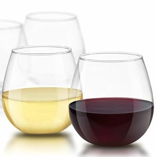 JoyJolt Spirits Stemless Wine Glasses