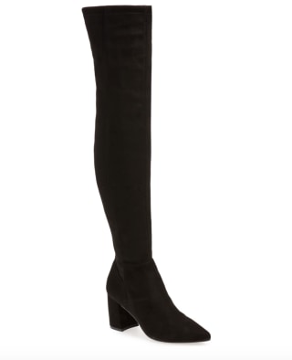 Steve Madden Nifty Pointed Toe Over the Knee Boot