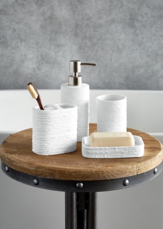 DKNY Ripple 4-Piece Bath Set