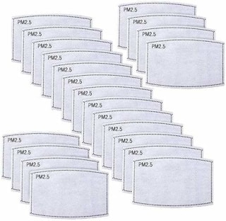 OUBA Face Mask Filters 20 Pack