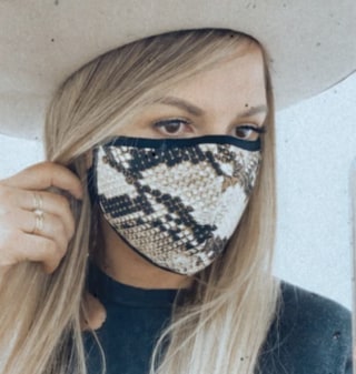 Nomad Boutique Snakeskin Mask