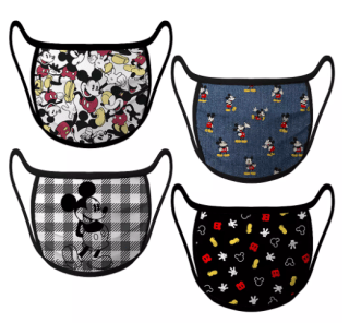 Disney Cloth Face Masks 4-Pack