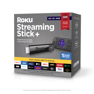 Roku Streaming Stick+ HD/4K/HDR Streaming Device
