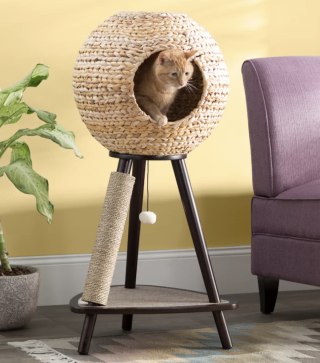 Archie & Oscar Adriana Sphere Scratch Post Cat Tree