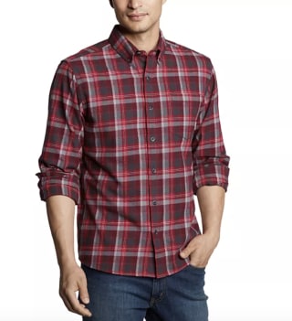 Eddie Bauer Flannel Button-Down Shirt