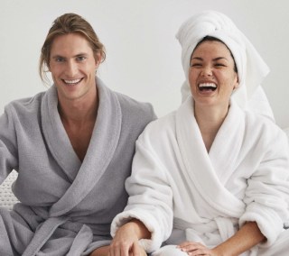 Brooklinen Super-Plush Robe. Valentine's Day gifts for couples during Covid-19.