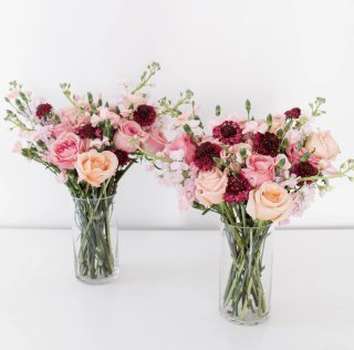 Poppy Flowers Candy Hearts Bouquet. Valentine's Day gifts for couples during Covid-19.