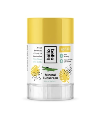 Hello Bello 30 SPF Sunscreen Stick. New and notable launches this week.
