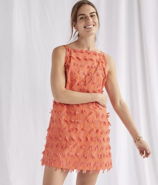 Anthropologie Textured Shift Dress