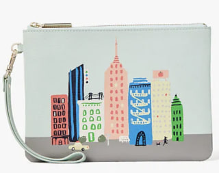 Kate Spade Rock Center Small Pouch Wristlet