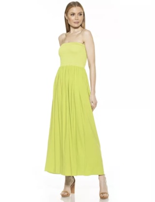 Alexia Admor Emmy Strapless Maxi Dress