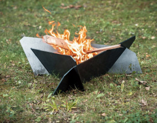 Medium Corten Weathering Steel Fire Pit
