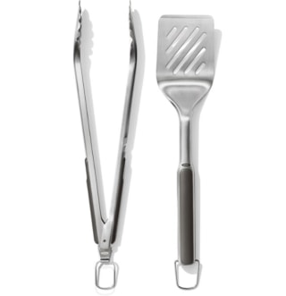 OXO Outdoor Grill Turner and Tongs Set
