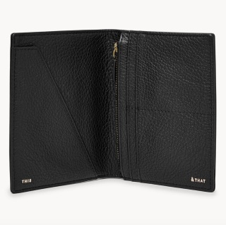 Fossil Travel RFID Leather Passport Holder