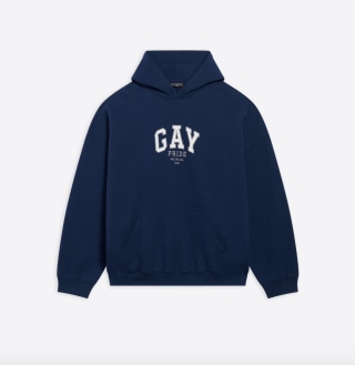 Balenciaga Pride Boxy Hoodie