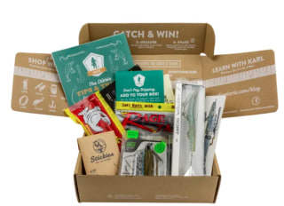 Karl's Mystery Tackle Box.  Best Father's Day fishing gifts 2021.