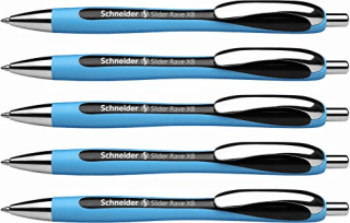Schneider Slider Rave XB Box of 5 Ballpoint Pen