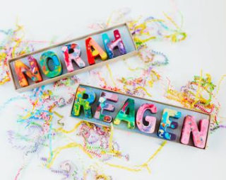 Personalized Name Original Rainbow Crayons