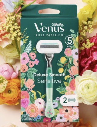 Rifle Paper Co. + Venus Deluxe Smooth Sensitive Razor