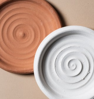 Magnolia Hand-Thrown Saucer