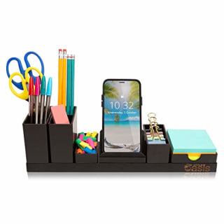 Desk Organizer with Adjustable Pen Holder