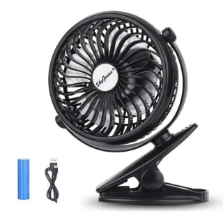 SkyGenius Clip-On Mini Desk Fan