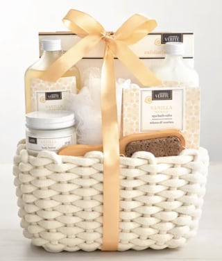 Vanilla Bliss Spa Gift Basket