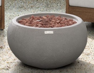 West Elm Round Fire Pit Table