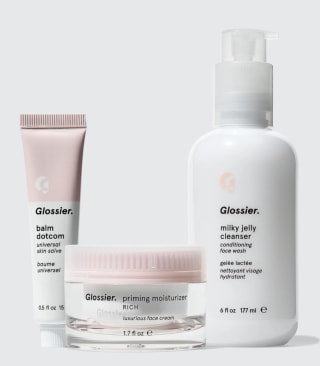 Glossier Three-Step Skincare Routine