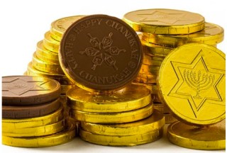 Li-Lac Chocolates Premium Gourmet Milk Chocolate Chanukah Gelt