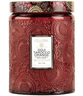 Voluspa Goji & Tarocco Orange Glass Candle