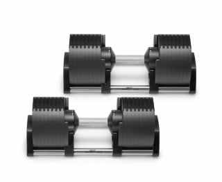 NÜOBELL 80-Pound Classic Adjustable Dumbbells