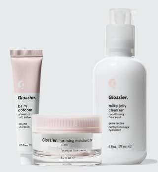 Glossier 3-Step Skin Care Routine: Dry Skin