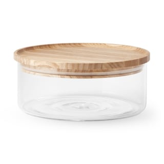 Williams Sonoma Hold Everything Stacking Glass Canister