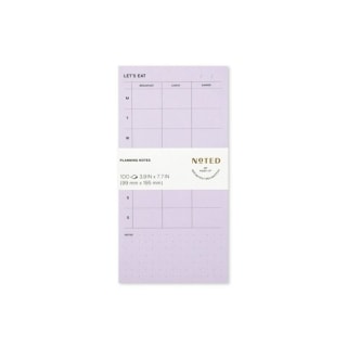 Post-it Weekly Plan Printed Notes