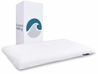 Bluewave Bedding Ultra Slim Gel Memory Foam Pillow