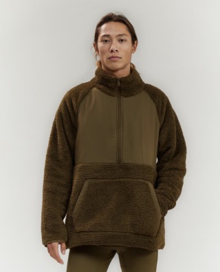 Girlfriend Collective Everyone Half-Zip Fleece