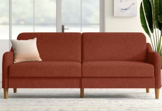 Dingler Round Arm Sleeper Couch