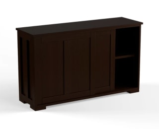 Porch & Den Jefferson Sliding Door Stackable Cabinet