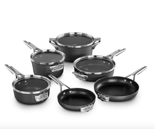 Calphalon Premier Space Saving 10-Piece Cookware Set