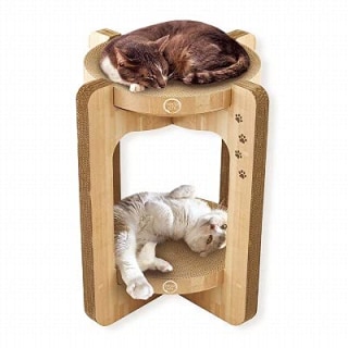 Necoichi Cozy Tower Cat Scratcher