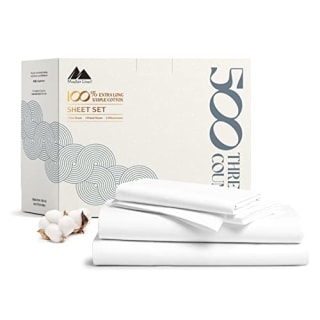 Mayfair Linen 500 Thread Count 100% Cotton Sheet Set